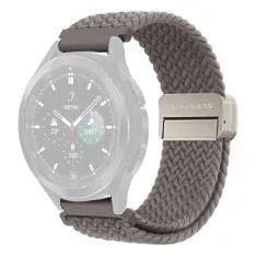 Dux Ducis Mixture Pro - Samsung Galaxy Watch 3 45mm / Watch S3 - Magnetisk tekstil urrem 22mm - Clay