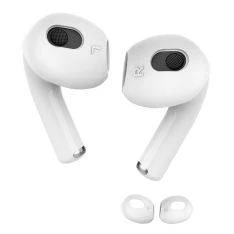 Ørepropper i silikone til AirPods 3 - Anti-slip - 1 par - Hvid