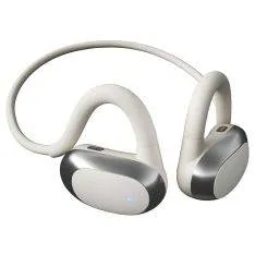 Trådløse Bone conduction høretelefoner - Vandtæt / 360 grader stereo - Hvid