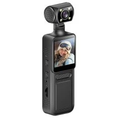 4K WIFI Actionkamera - Anti-Shake  / Nattesyn / LED lys / Digital display