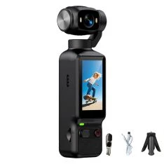 4K Actionkamera & VLOG-videokamera med 1,97"  skærm og Multi vinkler
