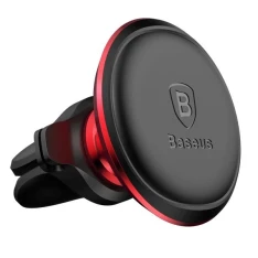 BASEUS Magnetisk Bilholder til Air-vent - 360 grader roterbar - Rød