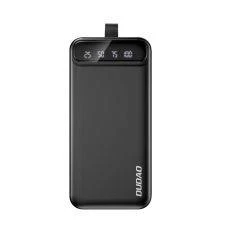 Dudao Powerbank 30000mAh - USB-A & USB-C - LCD Display - Sort