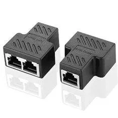 RJ45 til 2x RJ45 netværkskabel Splitter