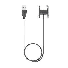 Fitbit Charge 2 oplader kabel 1m - Sort