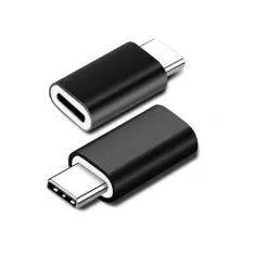 Lightning til Type-C Converter oplader Adapter - Sort