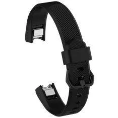 Fitbit Alta / Alta HR - Justerbar silikone Urrem S - Sort