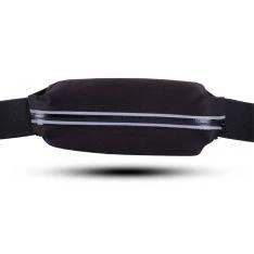 Universal sports bæltetaske til iPhones / smartphones op til 160*80 mm - vandafvisende - Sort