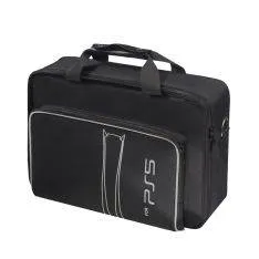 Rejsetaske til PS5 med skulderrem - Sort