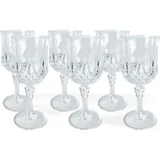 Alpina vinglas 200ml med krystal effekt - 6 stk.