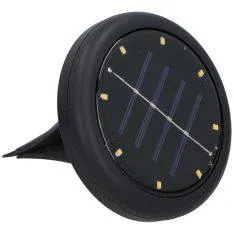 GRUNDIG udendørs solcelle lampe til haven med spyd - Sort