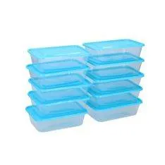 Madkasser / Madbeholder 600ml - 10-Pak