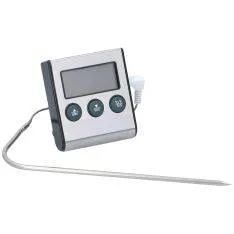 Alpina digital stegetermometer med timer - Måler -50°C og 200°C.