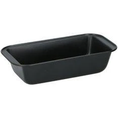 Alpina  Brød-og kageform 25 x 13 cm - Non-slip belægning - Sort