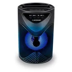 Dunlop Bluetooth højjatler m/FM radio & mobilholder - Sort