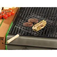 Alpina BBQ Grillhylster med træhåndtag 40x20x20cm.