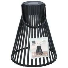Arti Casa LED solcelle lanterne Ø20xH24cm - Sort