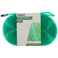 Kinzo flad sprinklerslange 30 meter - Effektiv vanding til haven