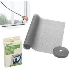 Kinzo insekt / myggenet til vindue med  velkro - justerbar op til 130x150 cm