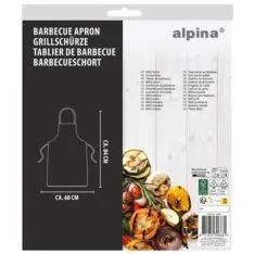 Alpina BBQ forklæde70x84cm - Sort