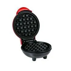 Alpina vaffeljern 350W - Non-stick - Rød/sort