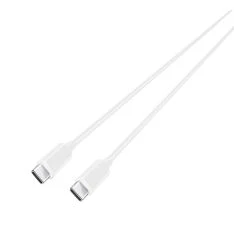 Grundig USB-C til USB-C kabel - Opladning og dataoverførsel - 1m - Hvid