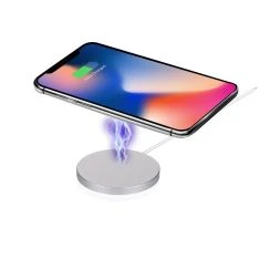 Grundig USB-C Trådløs magnetisk oplader 15W - Magsafe kompatibel - Hvid