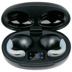 Grundig TWS Trådløse Earbuds med clip-on fit - Sort