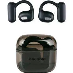 Grundig OWS Bleutooth Høretelefoner med opladeretui - Sort