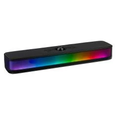 Bluetooth højttaler / soundbar med RGB lysfunktion - Sort