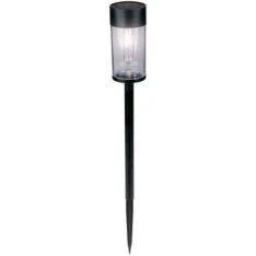 Grundig solcellelampe på spyd Ø7xH55cm - Varm hvid - glødeeffekt - 2 Stk.