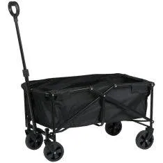 Camp Active foldbar trækvogn - max 50kg - Sort