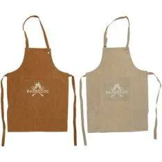 Alpina BBQ forklæde 84x60cm - ass. Farve Brun / Beige