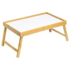Alpina foldbart serveringsbord i bambus 50x30x22cm 