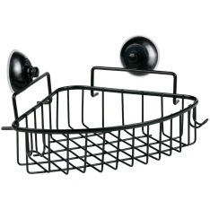 BATH & SHOWER hjørnebruserhylde med sugekopper 270 x 192 x 115 mm