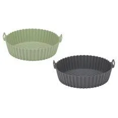 Alpina Silikoneform til Airfryer 20,5cm - Ass. Farve
