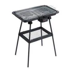 Alpina BBQ Elektrisk grill med stativ 2200W / 51x30 cm - Sort