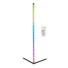 Grundig LED gulvlampe 143cm - RGB funktion og med fjernbetjening