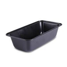 Royal Brødform 27 x 14 cm -  Non-slip belægning - Sort