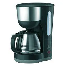 Royal kaffemaskine - 1000W - Indikatorlys - Hold-varm funktion - 1.25L - Sort