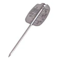 Royal classic Stegetermometer, fladt - Rustfrit stål