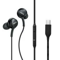 Original Samsung AKG EO-IC100B Hovedtelefoner med USB-C stik - Sort