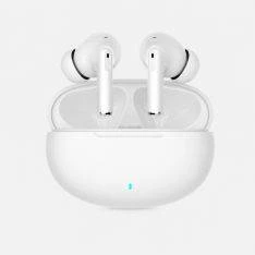 TWS W1 trådløse høretelefoner - Noise Cancelling - Hvid