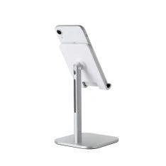 WERGON - Fillip - iPhone / Smartphone / Tablet - Aluminium Fleksibel Design holder 4,7-10" – Sølv