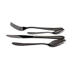 Berlinger Haus - Bestiksæt i 4 dele - Rustfrit stål - Sort - Carbon Pro Edition