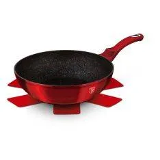 Berlinger Haus - Wokpande ø30 cm - El / Gas / Induktion - Burgundy Edition