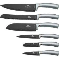 Berlinger Haus - Knivsæt i 6 dele - Rustfrit stål & non-Slip - Carbon Pro Edition