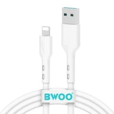 Lightning / USB-A Hurtig opladerkabel 15W/3A - 1m - Hvid