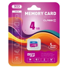XO 4GB Micro SDHC kort Hukommelseskort/memory kort Class 10