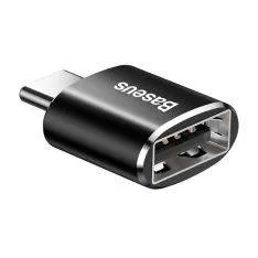 BASEUS OTG adapter USB-A til USB-C - Sort